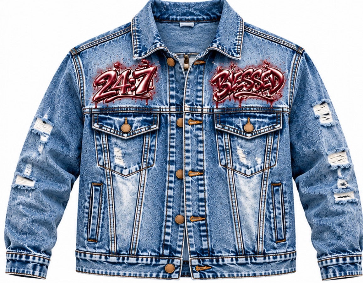 BLESSED 24:7 Men’s Denim Jacket