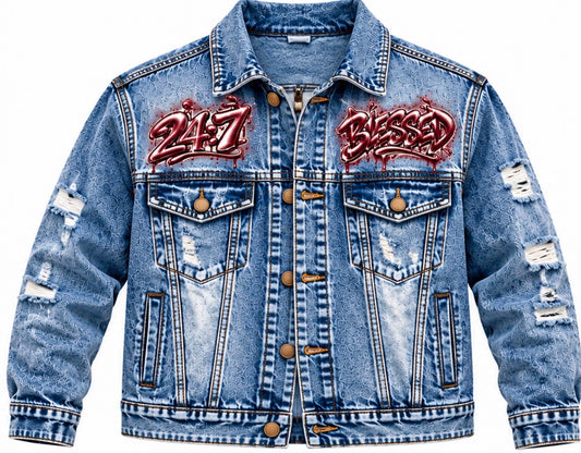 BLESSED 24:7 Men’s Denim Jacket