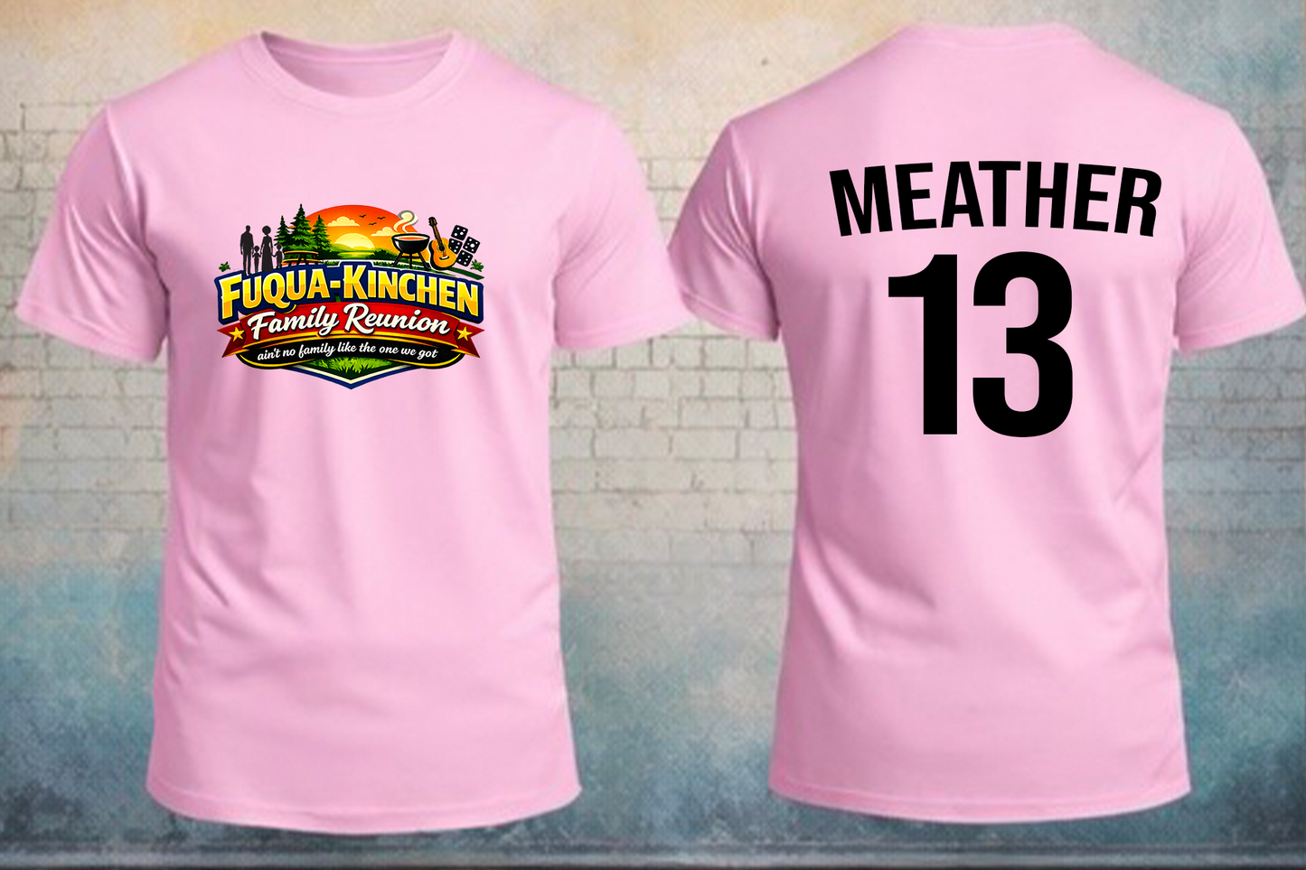 Fuqua-Kinchen Reunion Shirts